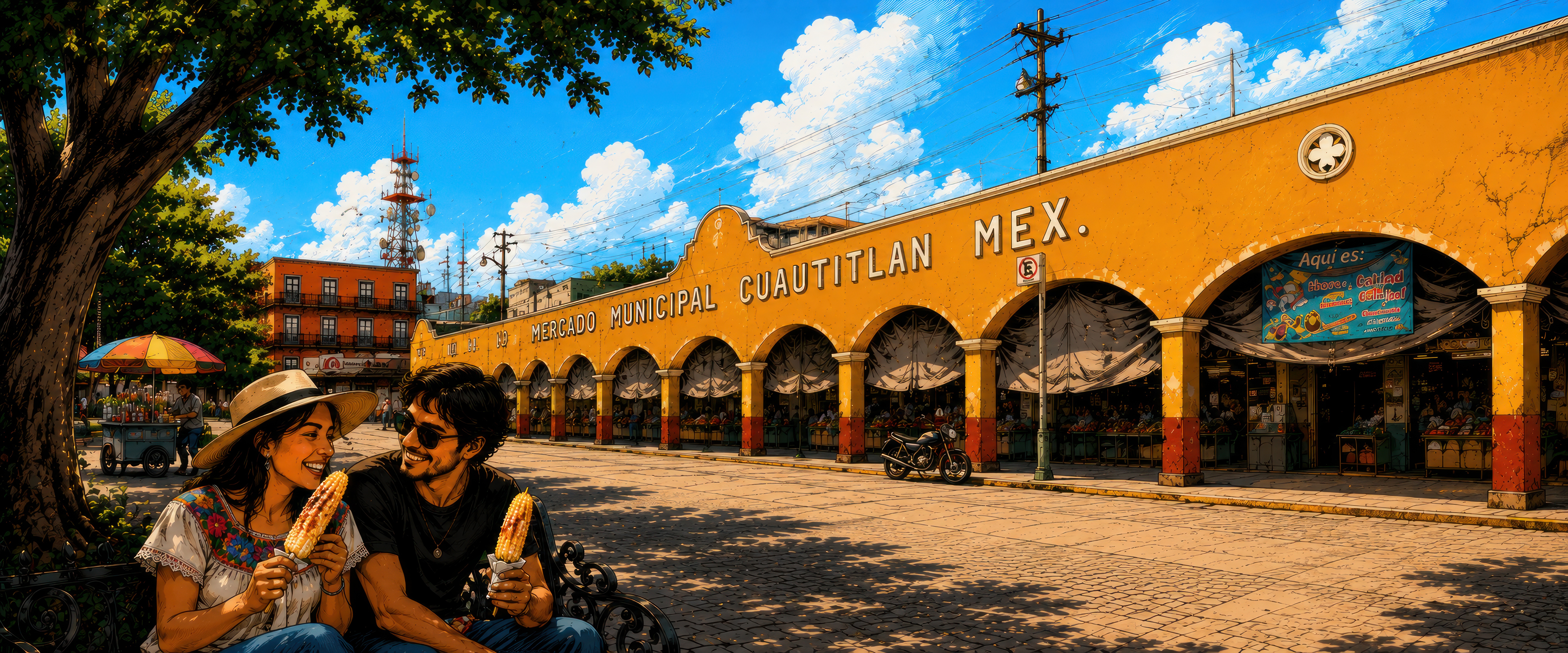 En la calle estan los comedores